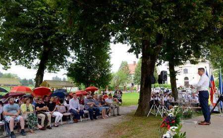 Občinska proslava ob dnevu državnosti in 10. obletnici Folklorne skupine Vodice 